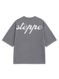 Premium Heavyweight Steppe (Bozkır) Baskılı Oversize Tişört