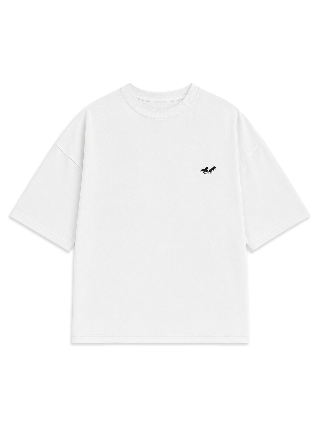 Premium Heavyweight Wild Turks Baskılı Oversize Tişört